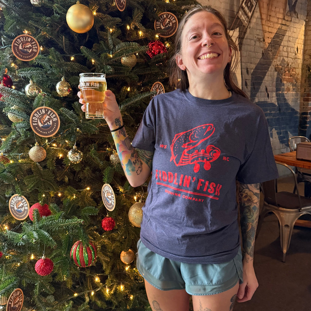 Tri-Blend T-Shirt – Fiddlin' Fish Brewing Company