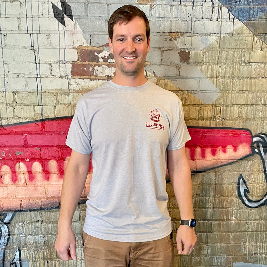 Buckin' Trout T-Shirt – Fiddlin' Fish Brewing Company