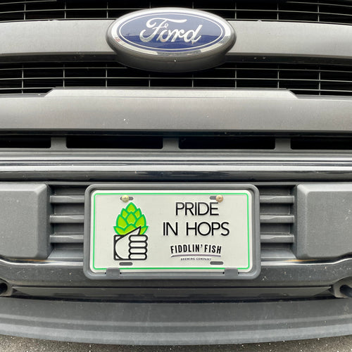 Pride in Hops License Plate
